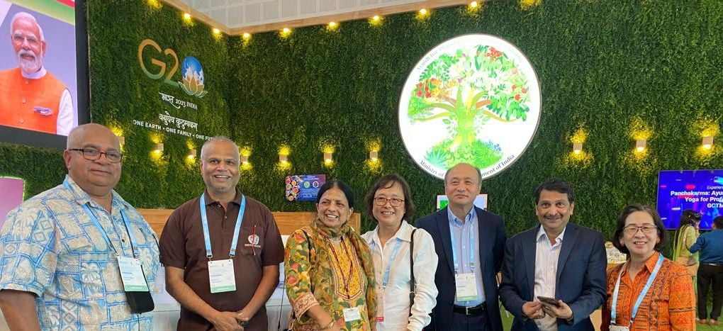 Sione at Traditional Medicine Summit India 2023