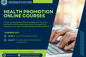 Level 2 health promotion courses first 2 go live