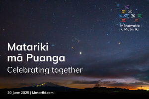 Matariki Puanga social tile landscape 2025