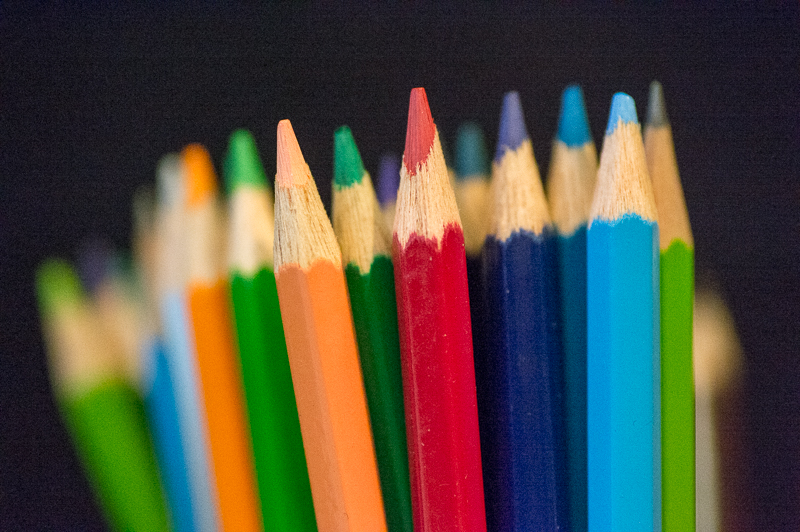 Banner image: coloured pencils